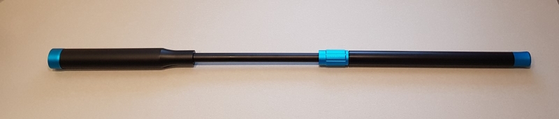 Teleskop Aufsteckverlängerung schwarz / blau lang